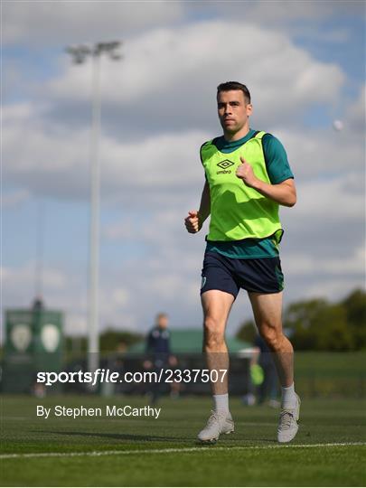 Republic of Ireland Training Session and Press Conference Republic of Ireland Training Session and Press Conference