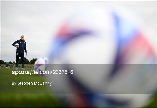 Republic of Ireland Training Session and Press Conference Republic of Ireland Training Session and Press Conference