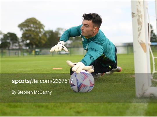 Republic of Ireland Training Session and Press Conference Republic of Ireland Training Session and Press Conference