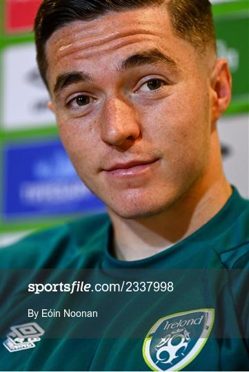 Republic of Ireland U21 Press Conference and Training Session