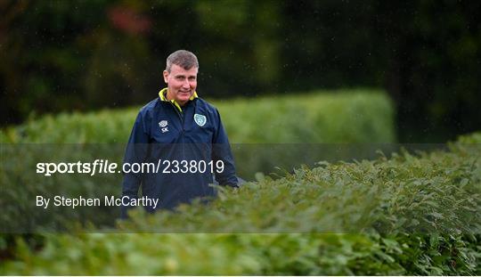 Republic of Ireland Training Session and Press Conference Republic of Ireland Training Session and Press Conference