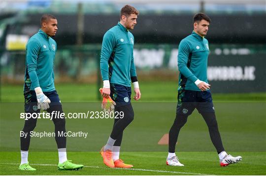 Republic of Ireland Training Session and Press Conference