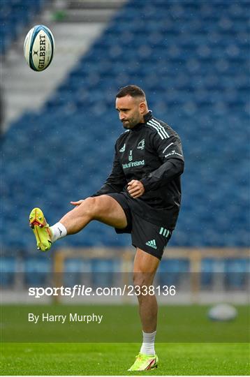 Leinster Rugby Captain's Run and Press Conference