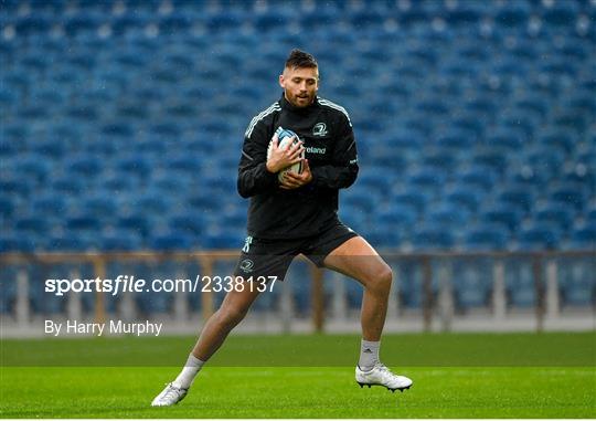 Leinster Rugby Captain's Run and Press Conference