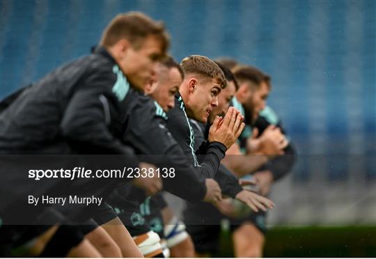 Leinster Rugby Captain's Run and Press Conference