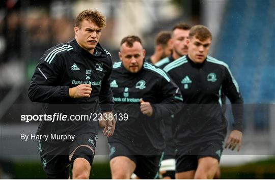 Leinster Rugby Captain's Run and Press Conference Leinster Rugby Captain's Run and Press Conference