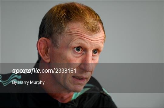 Leinster Rugby Captain's Run and Press Conference