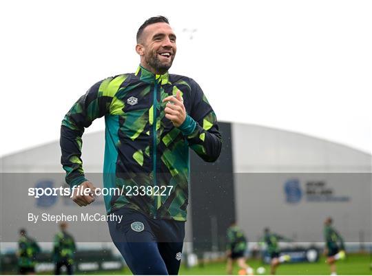 Republic of Ireland Training Session and Press Conference