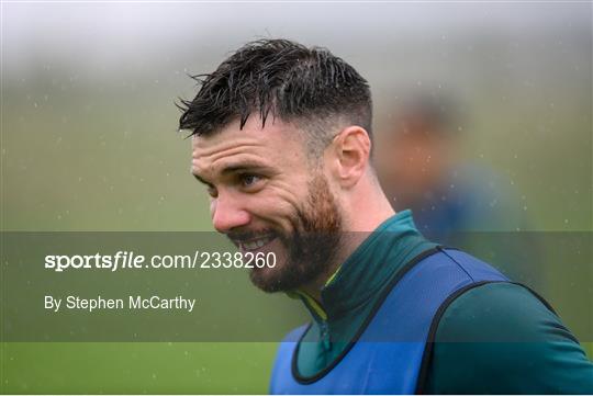 Republic of Ireland Training Session and Press Conference Republic of Ireland Training Session and Press Conference