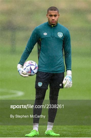 Republic of Ireland Training Session and Press Conference Republic of Ireland Training Session and Press Conference