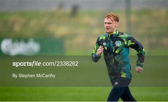 Republic of Ireland Training Session and Press Conference