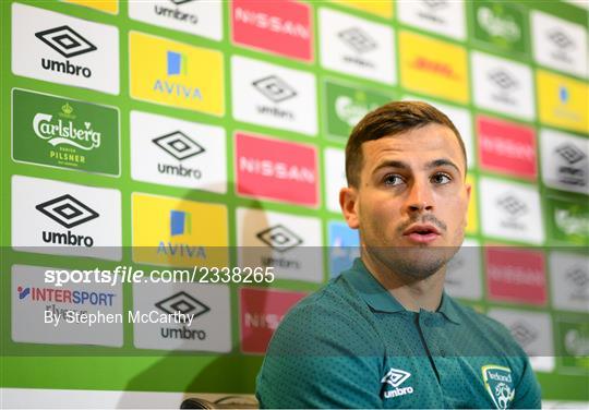 Republic of Ireland Training Session and Press Conference Republic of Ireland Training Session and Press Conference