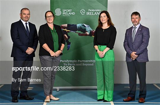 Paralympics Ireland and the Sport Ireland Institute announce new partnership