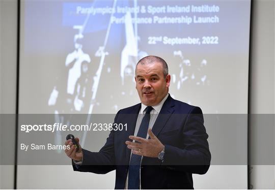 Paralympics Ireland and the Sport Ireland Institute announce new partnership Paralympics Ireland and the Sport Ireland Institute announce new partnership