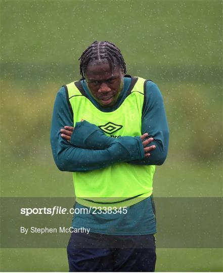 Republic of Ireland Training Session and Press Conference Republic of Ireland Training Session and Press Conference