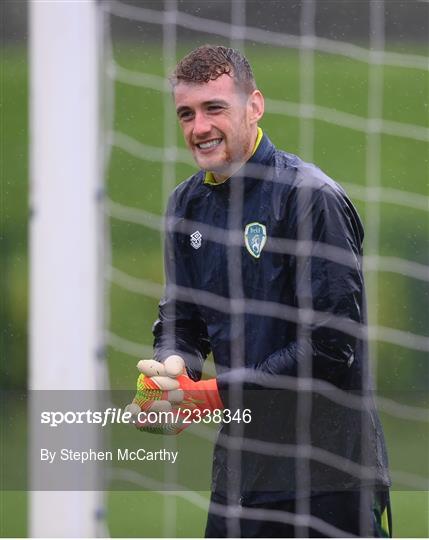 Republic of Ireland Training Session and Press Conference Republic of Ireland Training Session and Press Conference