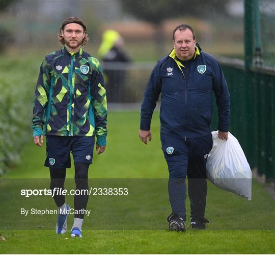 Republic of Ireland Training Session and Press Conference Republic of Ireland Training Session and Press Conference