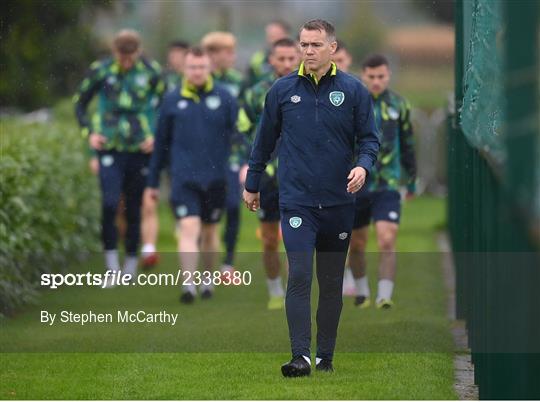 Republic of Ireland Training Session and Press Conference