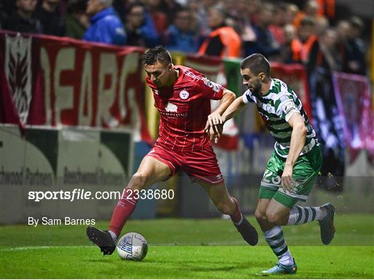 Shelbourne v Shamrock Rovers - SSE Airtricity League Premier Division Shelbourne v Shamrock Rovers - SSE Airtricity League Premier Division