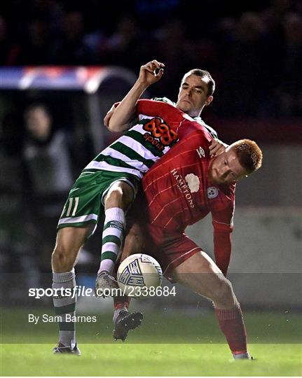 Shelbourne v Shamrock Rovers - SSE Airtricity League Premier Division Shelbourne v Shamrock Rovers - SSE Airtricity League Premier Division