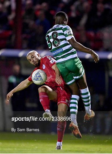 Shelbourne v Shamrock Rovers - SSE Airtricity League Premier Division Shelbourne v Shamrock Rovers - SSE Airtricity League Premier Division