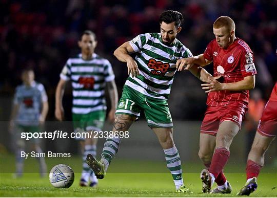 Shelbourne v Shamrock Rovers - SSE Airtricity League Premier Division Shelbourne v Shamrock Rovers - SSE Airtricity League Premier Division
