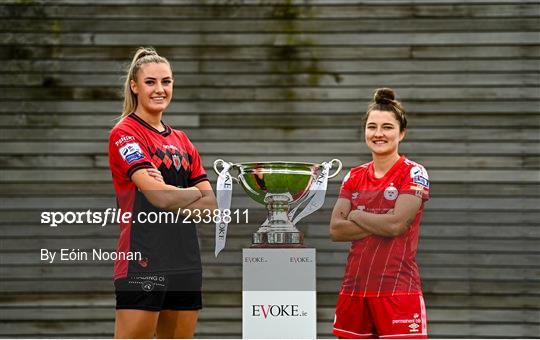 2022 EVOKE.ie FAI Women's Cup Semi-Finals Media Day