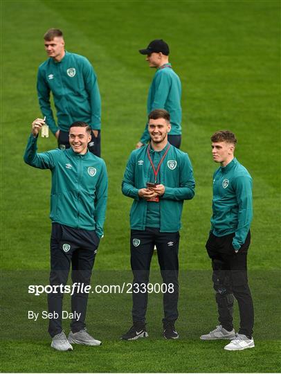 Republic of Ireland v Israel - UEFA European U21 Championship Play-Off First Leg Republic of Ireland v Israel - UEFA European U21 Championship Play-Off First Leg