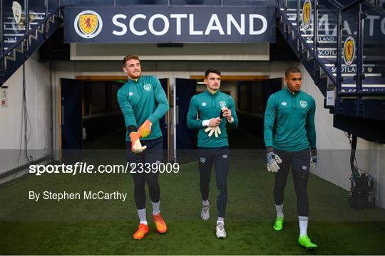 Republic of Ireland Press Conference and Training Session Republic of Ireland Press Conference and Training Session
