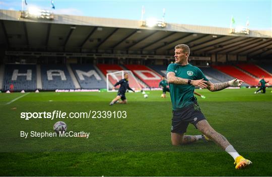 Republic of Ireland Press Conference and Training Session