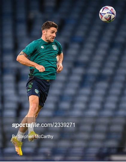 Republic of Ireland Press Conference and Training Session