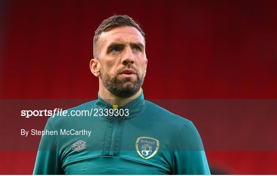 Republic of Ireland Press Conference and Training Session Republic of Ireland Press Conference and Training Session