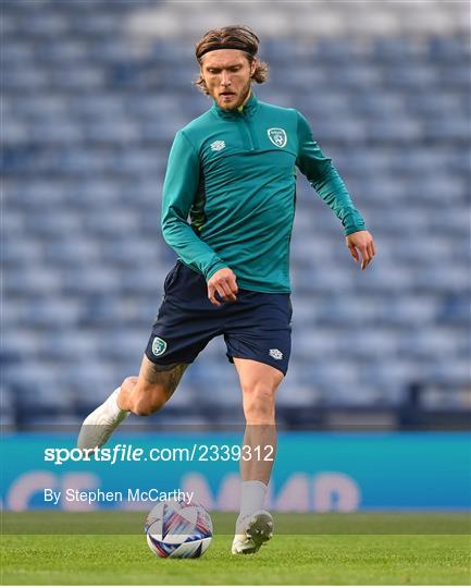 Republic of Ireland Press Conference and Training Session Republic of Ireland Press Conference and Training Session