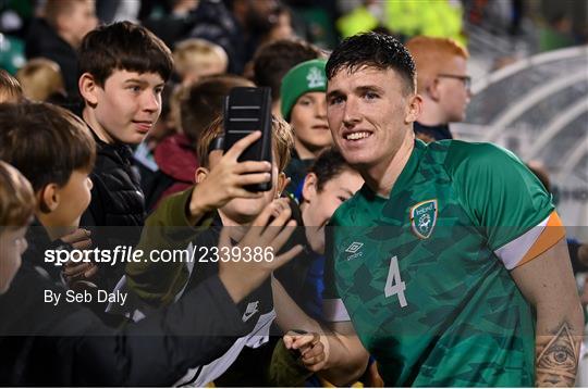 Republic of Ireland v Israel - UEFA European U21 Championship Play-Off First Leg Republic of Ireland v Israel - UEFA European U21 Championship Play-Off First Leg