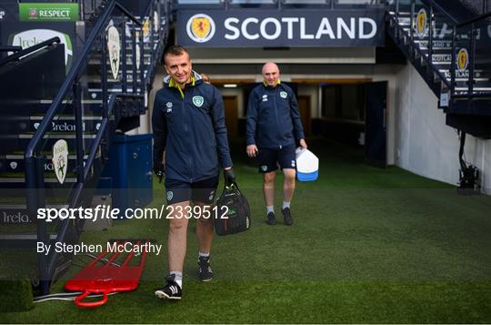 Republic of Ireland Press Conference and Training Session