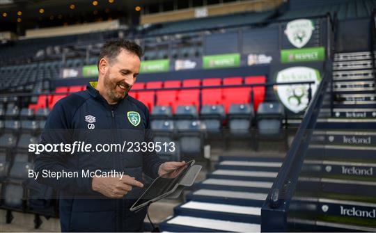 Republic of Ireland Press Conference and Training Session