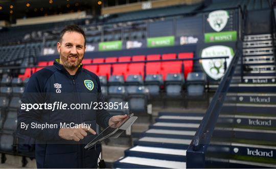 Republic of Ireland Press Conference and Training Session