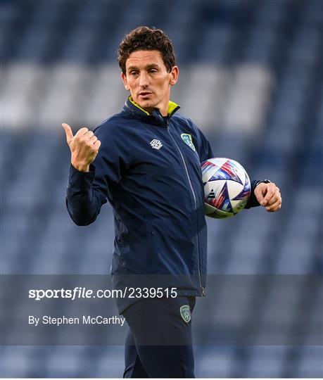 Republic of Ireland Press Conference and Training Session Republic of Ireland Press Conference and Training Session
