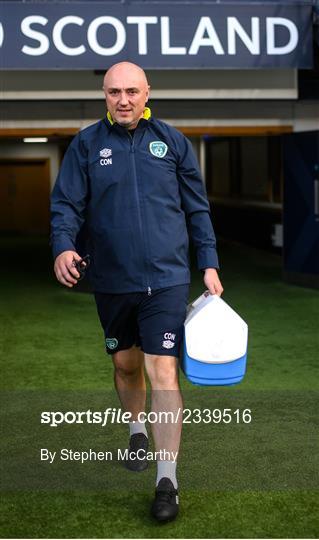 Republic of Ireland Press Conference and Training Session Republic of Ireland Press Conference and Training Session