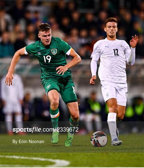Republic of Ireland v Israel - UEFA European U21 Championship Play-Off First Leg Republic of Ireland v Israel - UEFA European U21 Championship Play-Off First Leg