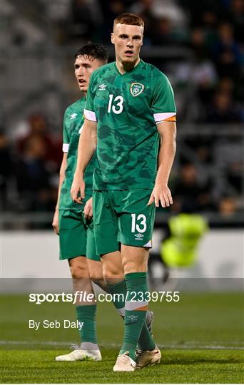 Republic of Ireland v Israel - UEFA European U21 Championship Play-Off First Leg Republic of Ireland v Israel - UEFA European U21 Championship Play-Off First Leg