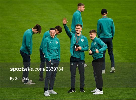 Republic of Ireland v Israel - UEFA European U21 Championship Play-Off First Leg Republic of Ireland v Israel - UEFA European U21 Championship Play-Off First Leg