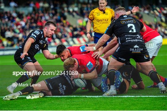 Dragons v Munster - United Rugby Championship Dragons v Munster - United Rugby Championship