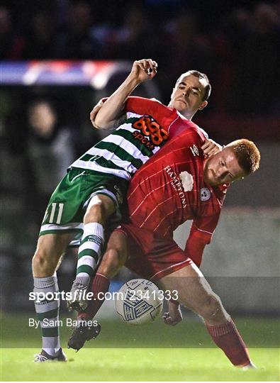 Shelbourne v Shamrock Rovers - SSE Airtricity League Premier Division Shelbourne v Shamrock Rovers - SSE Airtricity League Premier Division