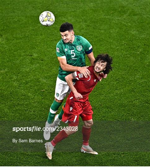 Republic of Ireland v Armenia - UEFA Nations League B Republic of Ireland v Armenia - UEFA Nations League B