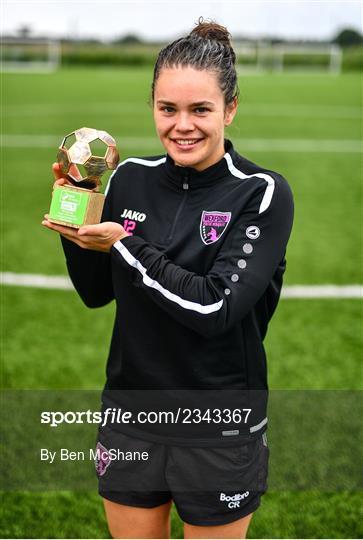 SSE Airtricity Women’s National League Player of the Month August/September 2022
