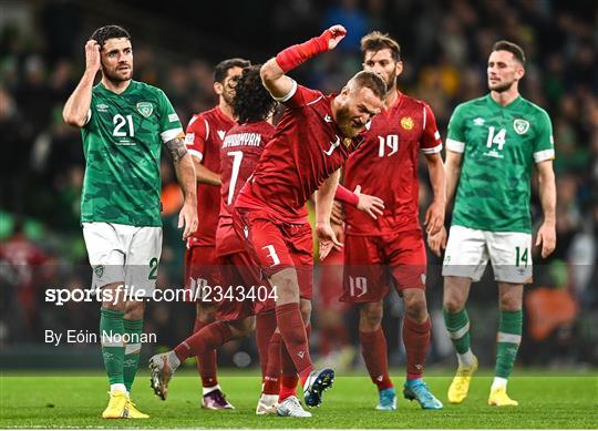Republic of Ireland v Armenia - UEFA Nations League B Group 1 Republic of Ireland v Armenia - UEFA Nations League B Group 1