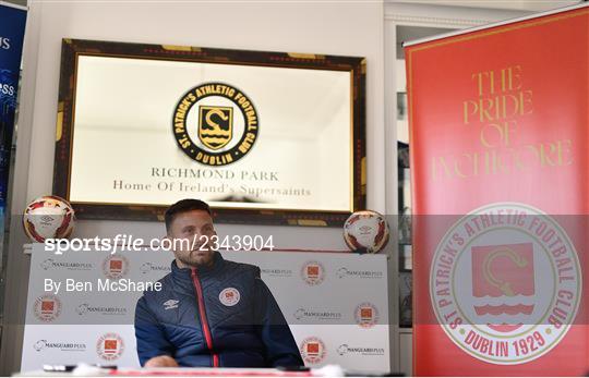 St Patrick's Athletic Media Conference