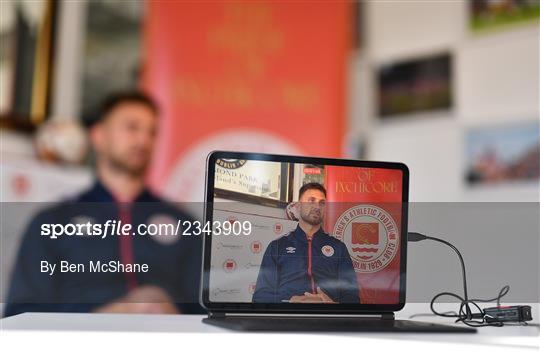 St Patrick's Athletic Media Conference St Patrick's Athletic Media Conference