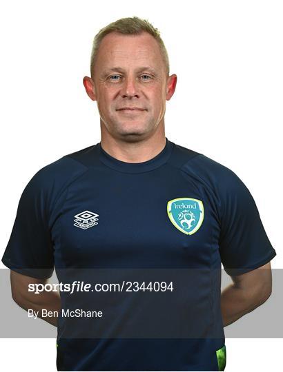 Republic of Ireland U15 Squad Portraits